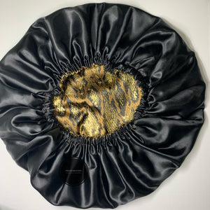 Silk Bonnet - Snake Pattern