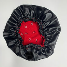 Load image into Gallery viewer, Bandana Bonnet - Red
