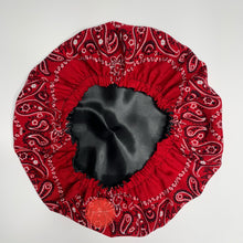 Load image into Gallery viewer, Bandana Bonnet - Red
