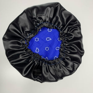 Bandana Bonnet - Blue