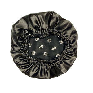 Bandana Bonnet - Black