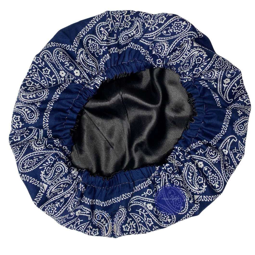 Bandana Bonnet - Navy